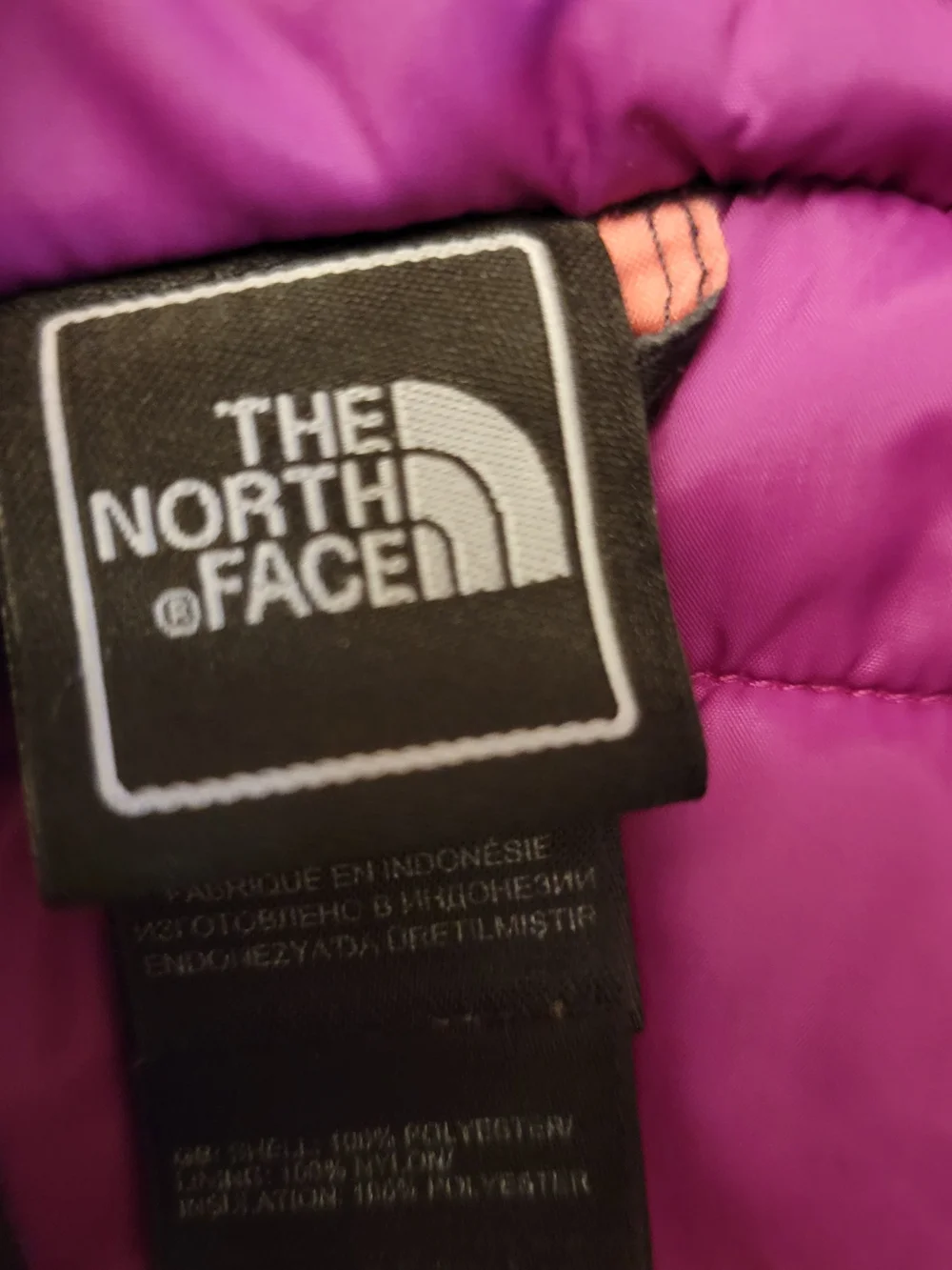 The North Face bright patterned